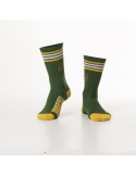 Grüne Herren-Sportsocken mit der Aufschrift SM15 – Online-Shop – Boutique